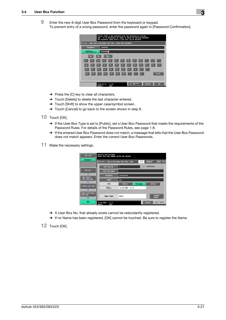 Konica Minolta BIZHUB 223 User Manual | Page 131 / 185