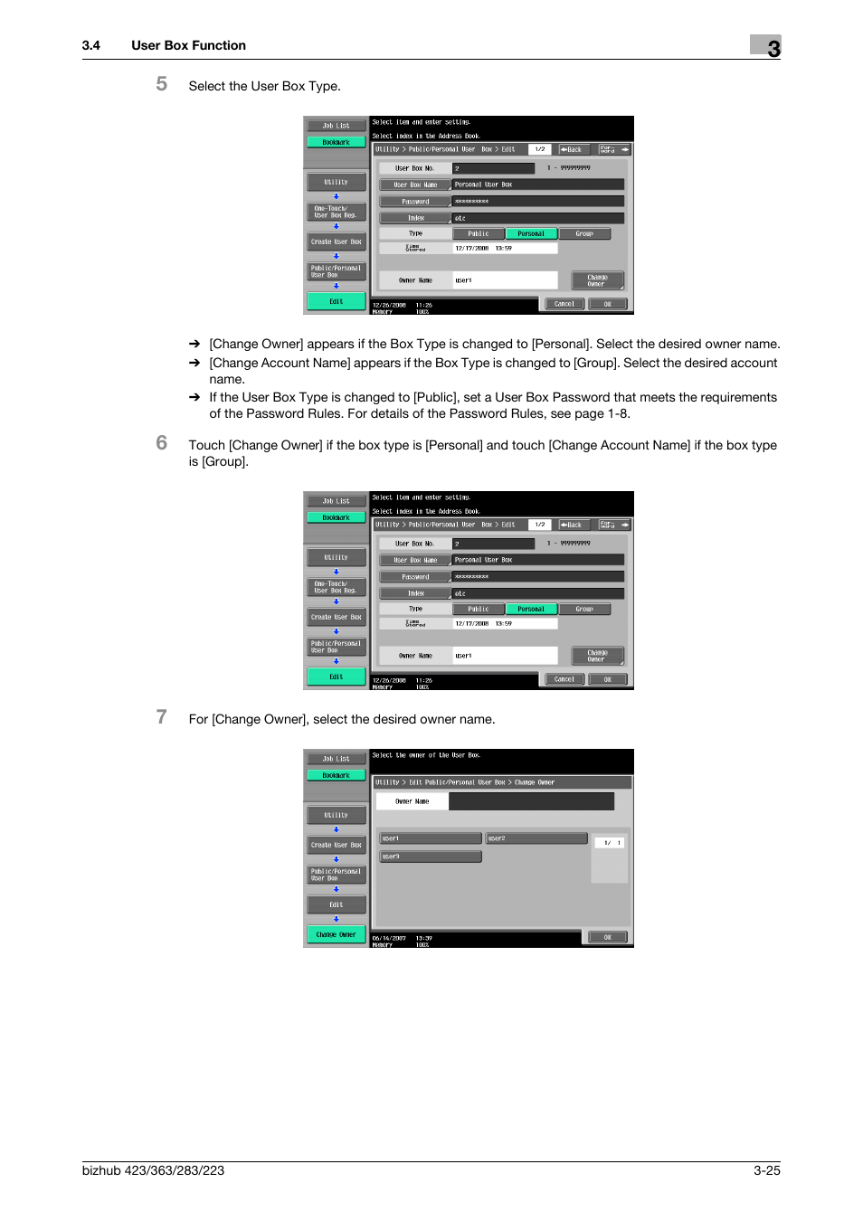 Konica Minolta BIZHUB 223 User Manual | Page 135 / 185