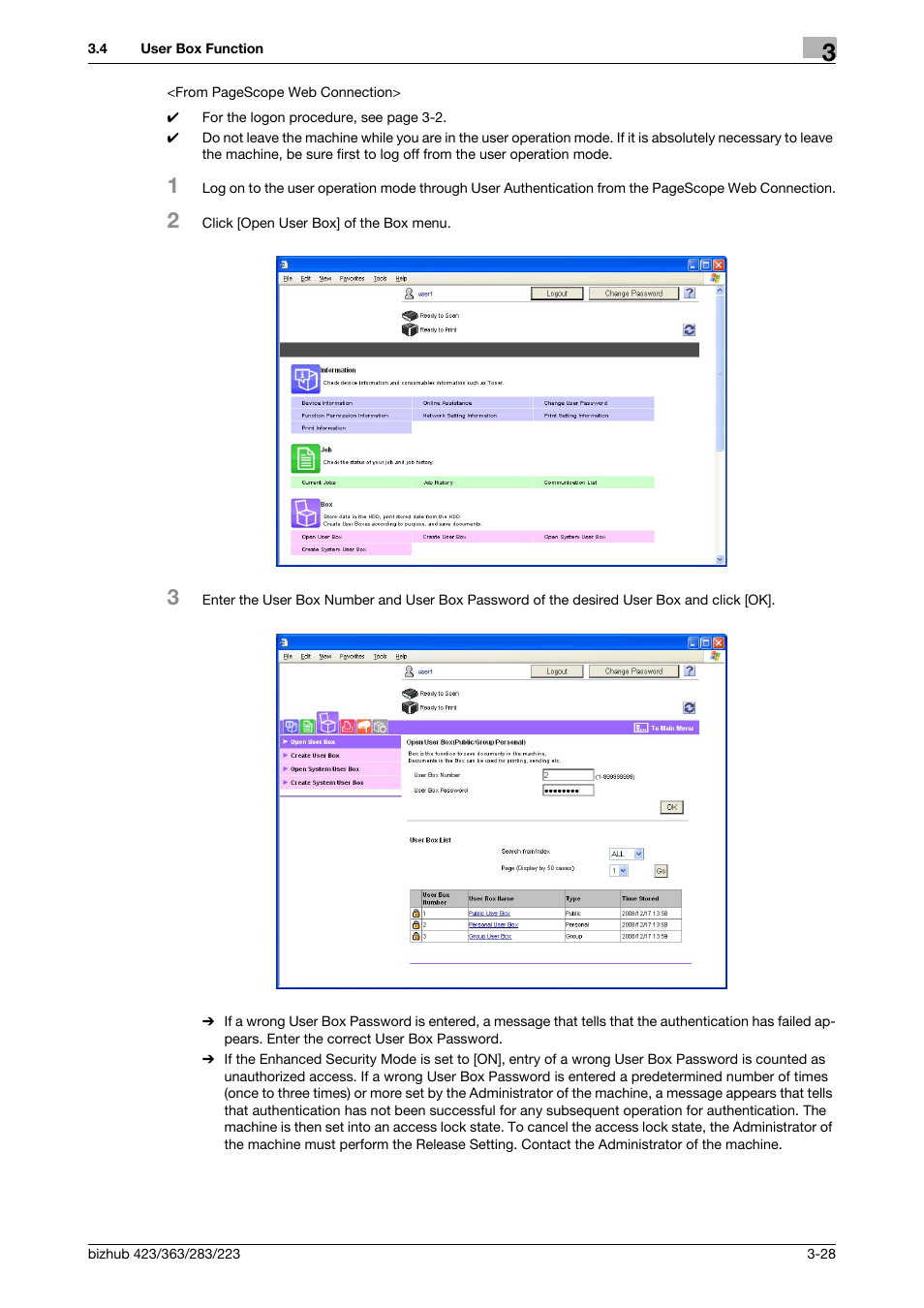 Konica Minolta BIZHUB 223 User Manual | Page 138 / 185