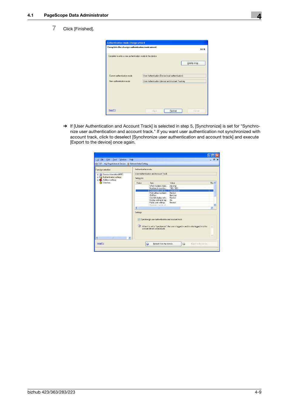 Konica Minolta BIZHUB 223 User Manual | Page 156 / 185