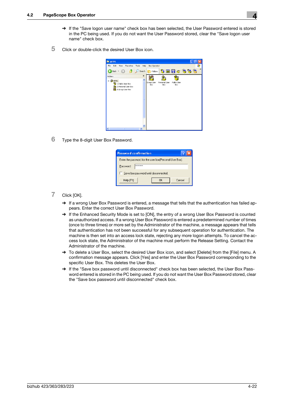 Konica Minolta BIZHUB 223 User Manual | Page 169 / 185