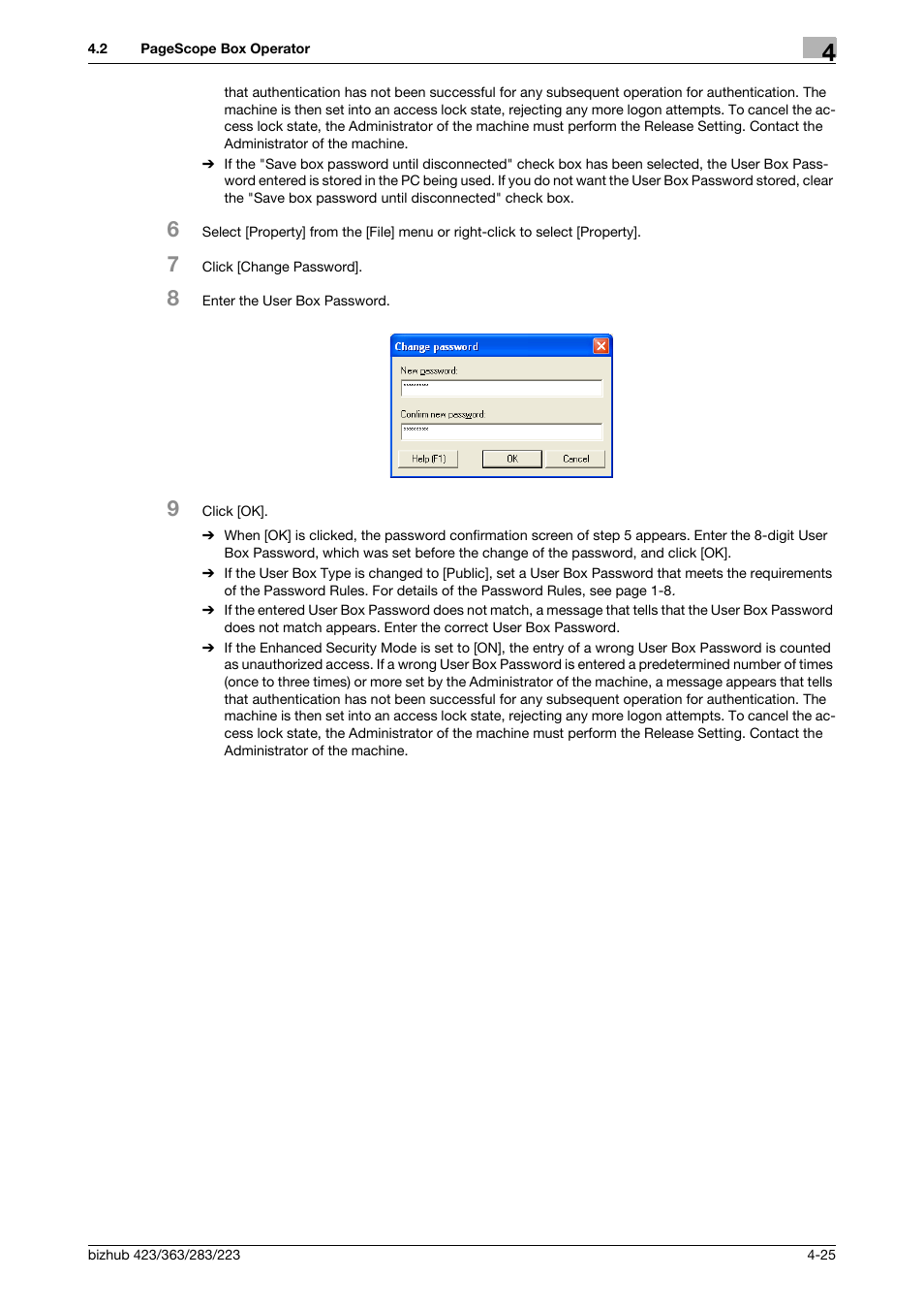 Konica Minolta BIZHUB 223 User Manual | Page 172 / 185