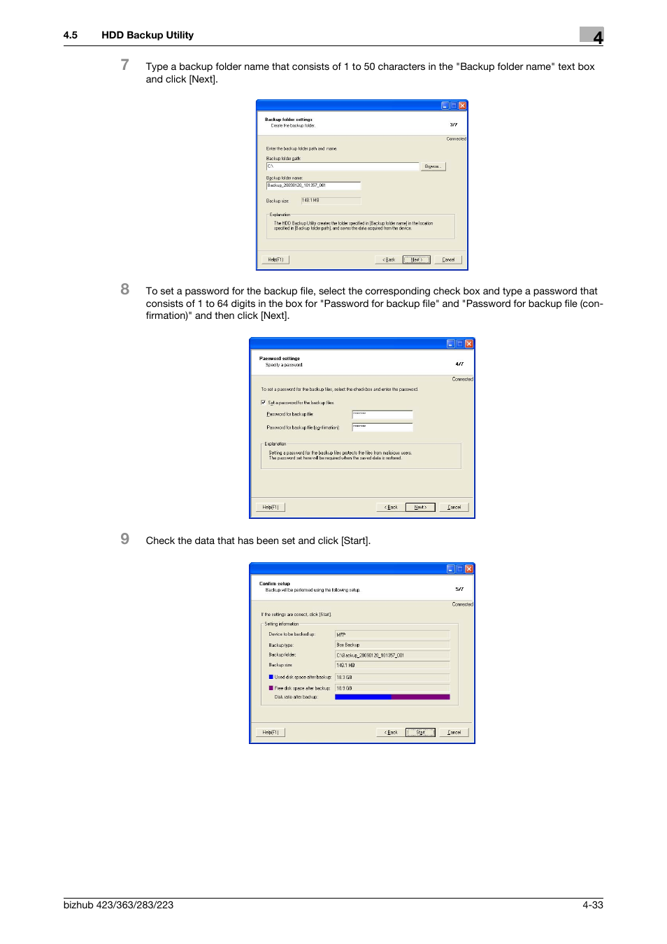 Konica Minolta BIZHUB 223 User Manual | Page 180 / 185