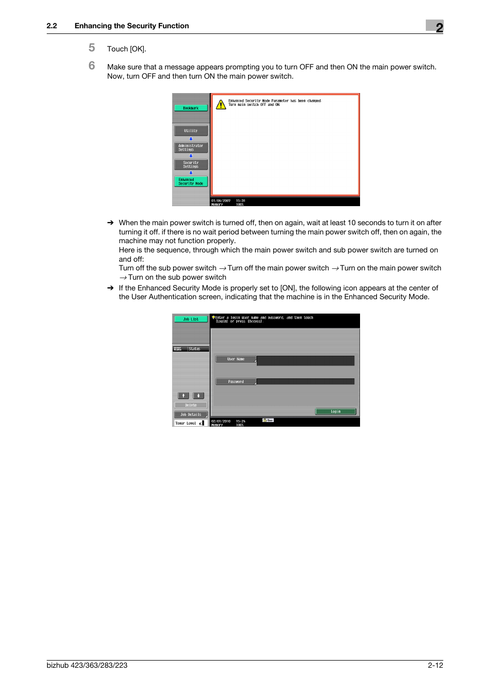 Konica Minolta BIZHUB 223 User Manual | Page 27 / 185