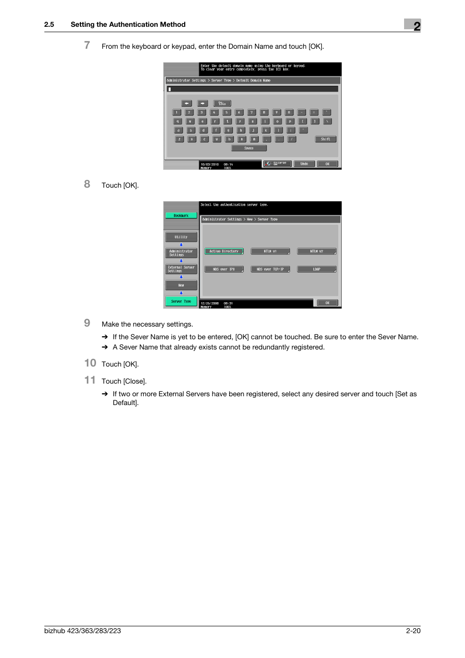 Konica Minolta BIZHUB 223 User Manual | Page 35 / 185