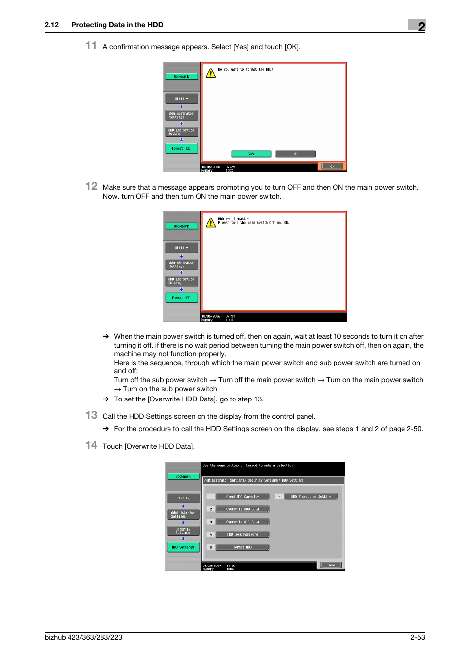 Konica Minolta BIZHUB 223 User Manual | Page 68 / 185