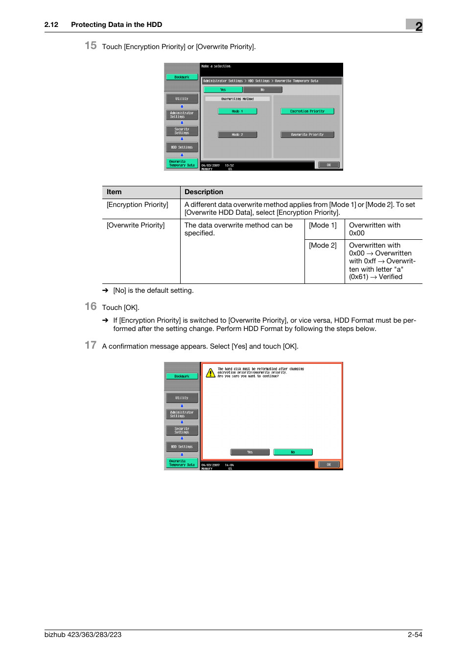 Konica Minolta BIZHUB 223 User Manual | Page 69 / 185