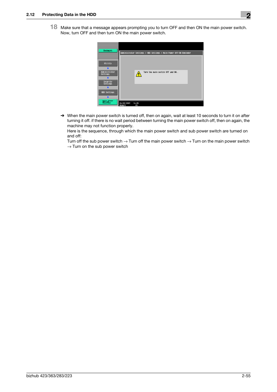 Konica Minolta BIZHUB 223 User Manual | Page 70 / 185