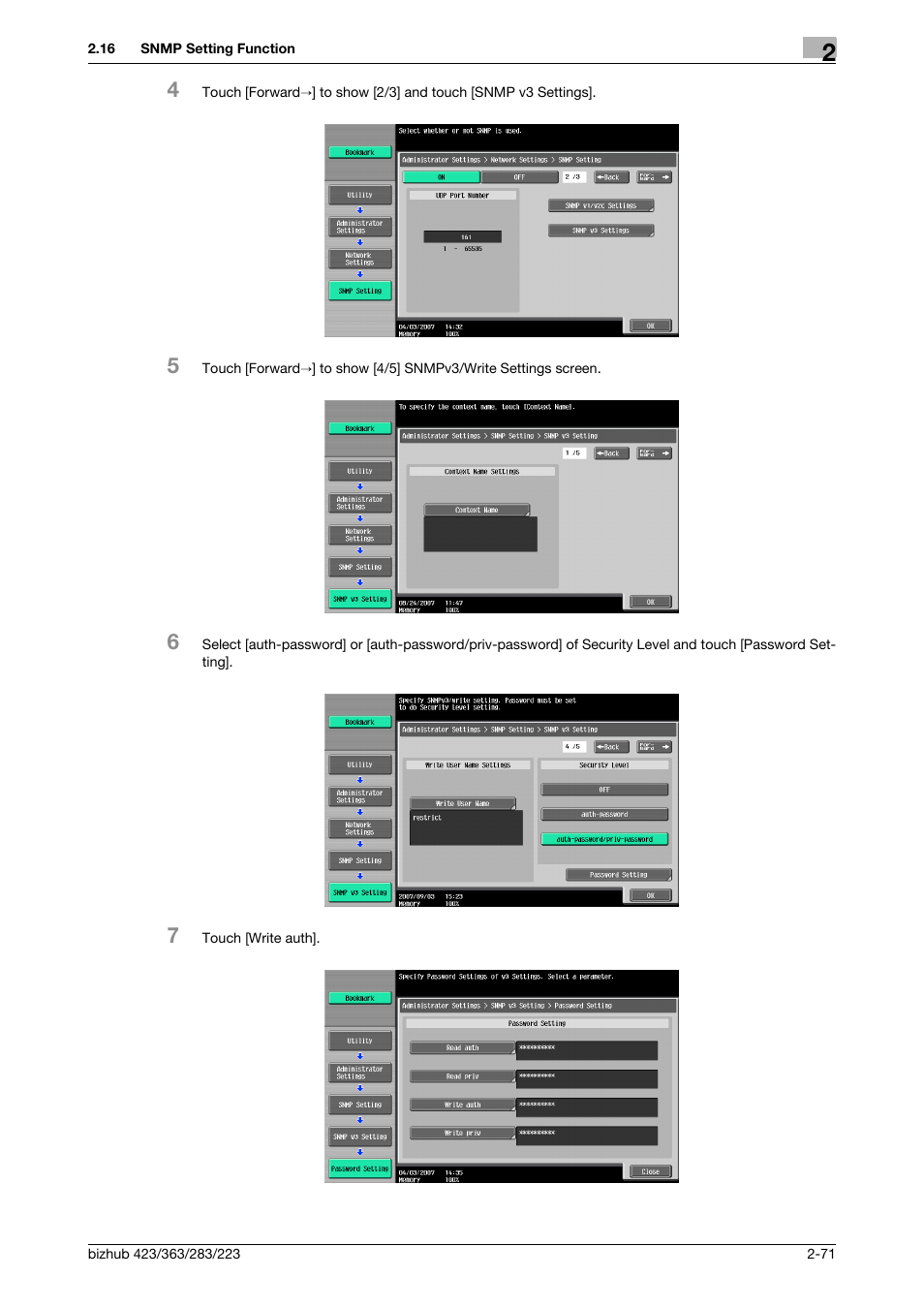 Konica Minolta BIZHUB 223 User Manual | Page 86 / 185