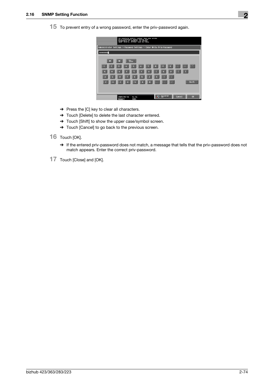 Konica Minolta BIZHUB 223 User Manual | Page 89 / 185