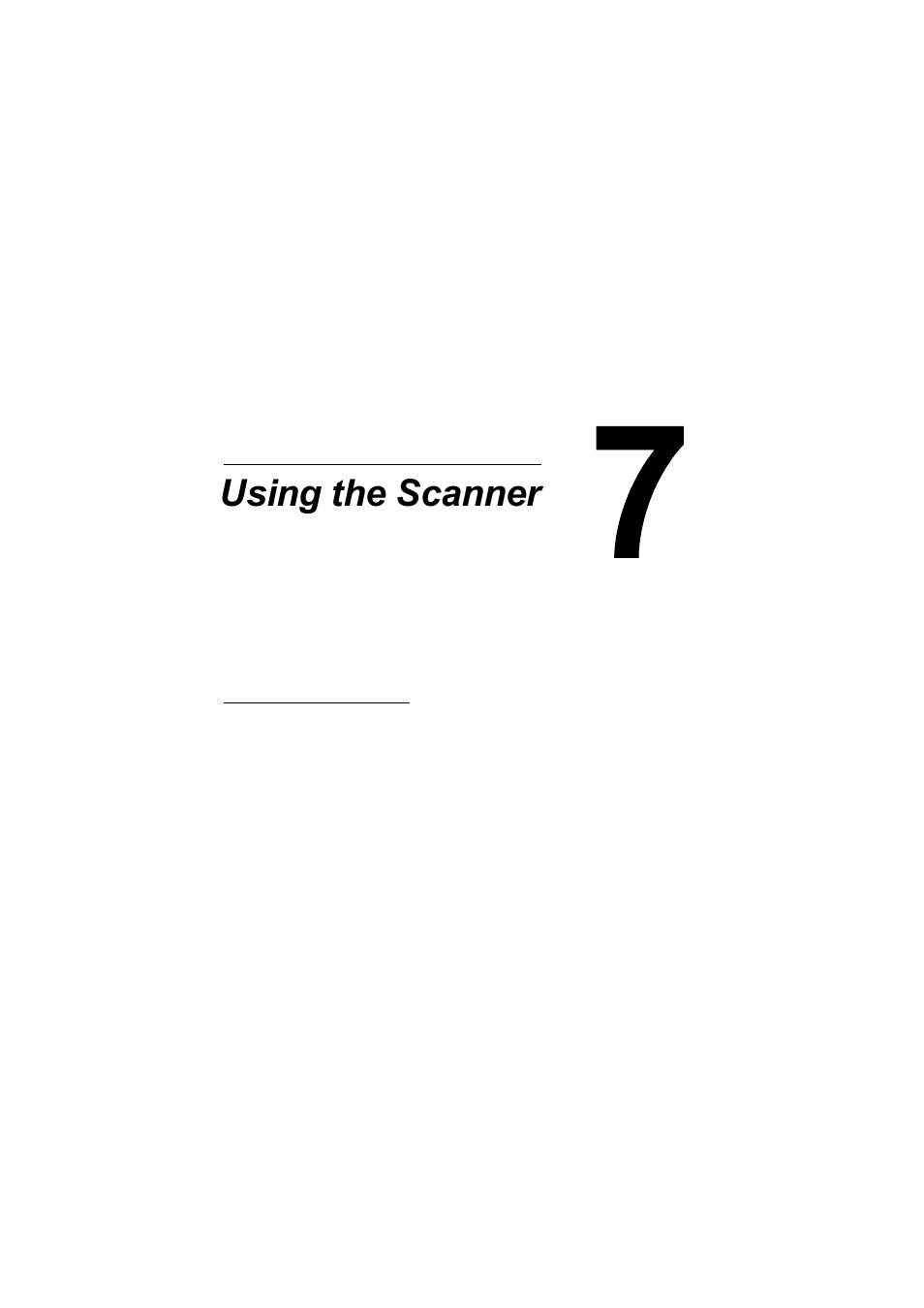 Ch.7 using the scanner, 7 using, Scanner | R to chapter 7, “using the scanner | Konica Minolta magicolor 2590MF User Manual | Page 113 / 236
