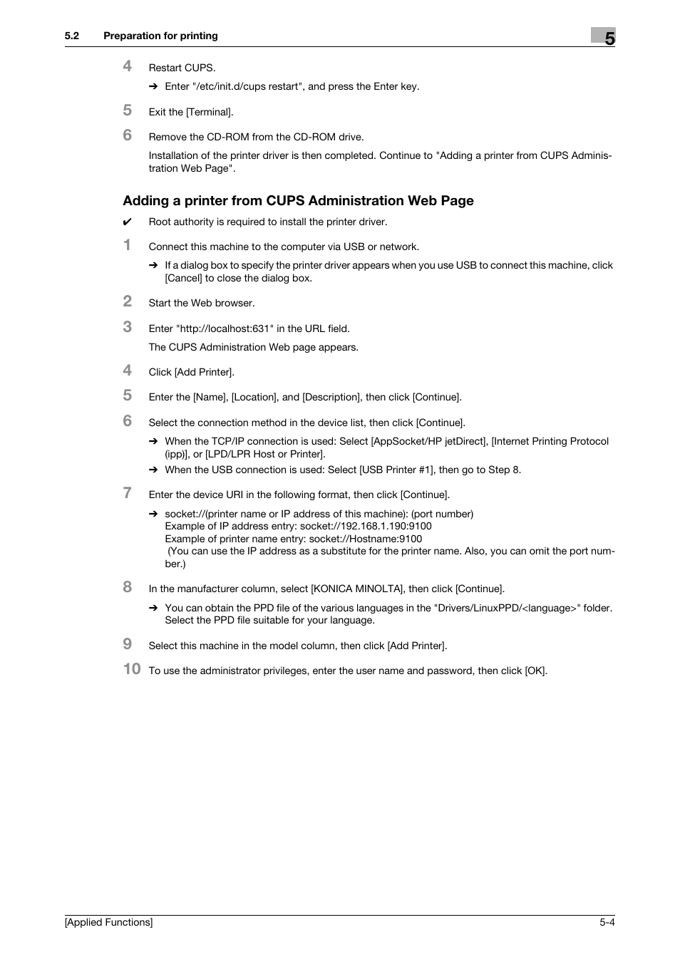 Konica Minolta bizhub 4750 User Manual | Page 135 / 149