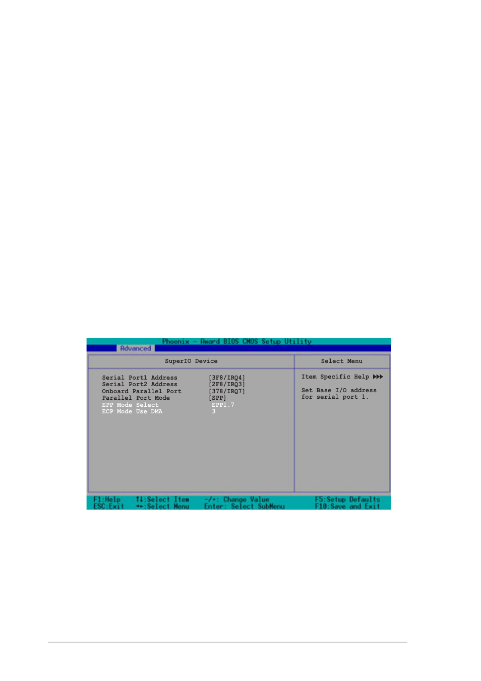 Superio device, Onboard lan boot rom [disabled, Onboard 1394 [enabled | Onboard promise controller [enabled, Operating mode [ide, Chapter 5: bios setup 5-24, Raid controller | Asus AP1720-E2 User Manual | Page 128 / 156