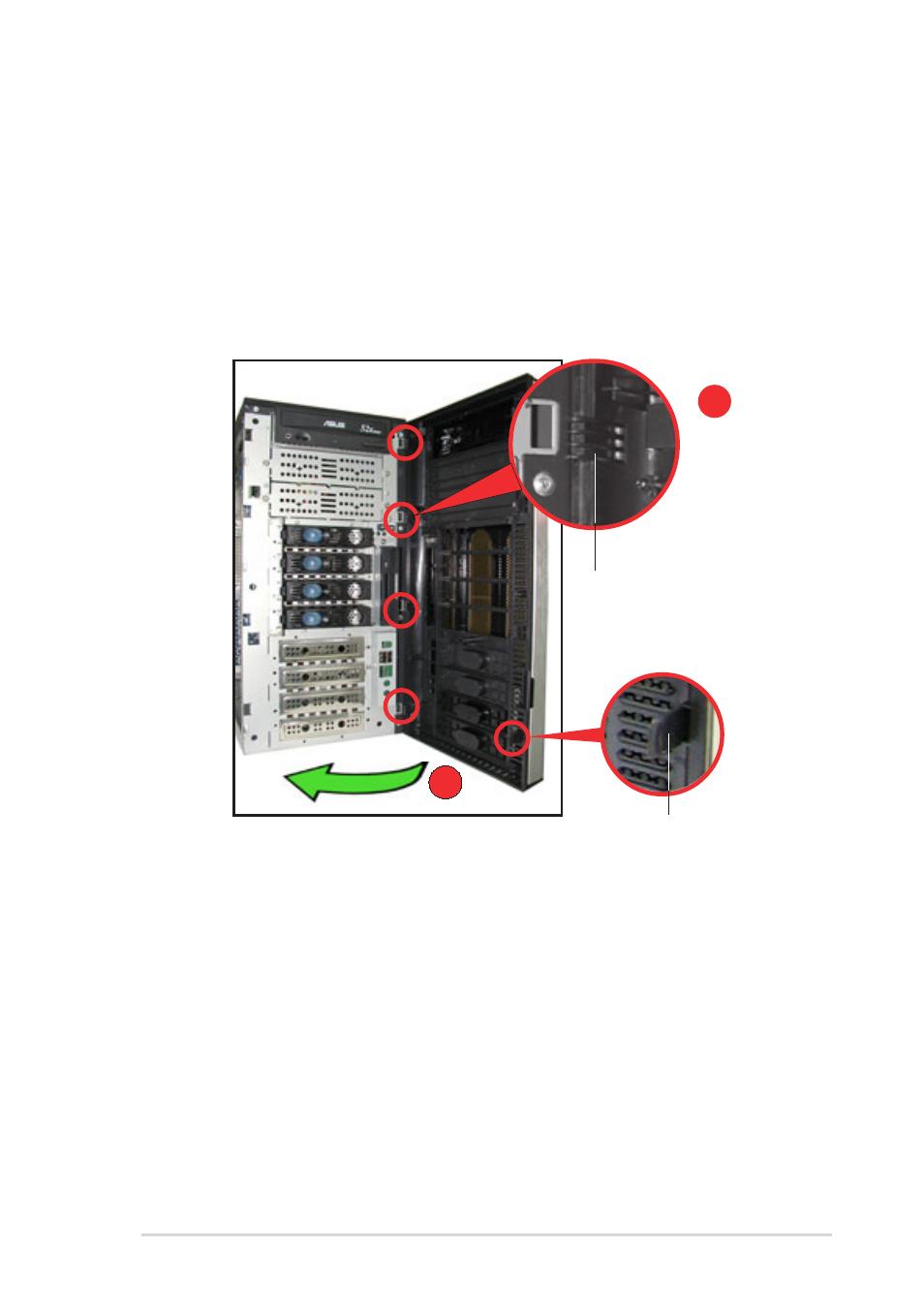 2 re-installing the front panel assembly | Asus AP1720-E2 User Manual | Page 35 / 156