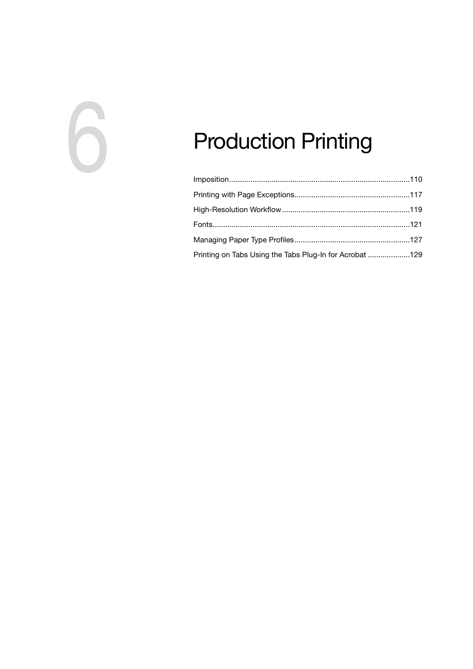 Production printing | Konica Minolta bizhub PRO C6500P User Manual | Page 117 / 266