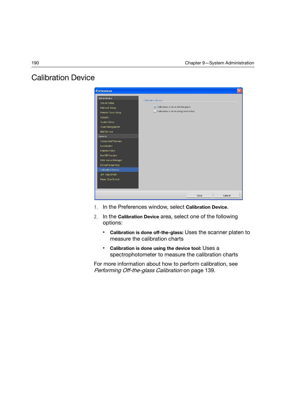 Calibration device | Konica Minolta bizhub PRO C6500P User Manual | Page 198 / 266