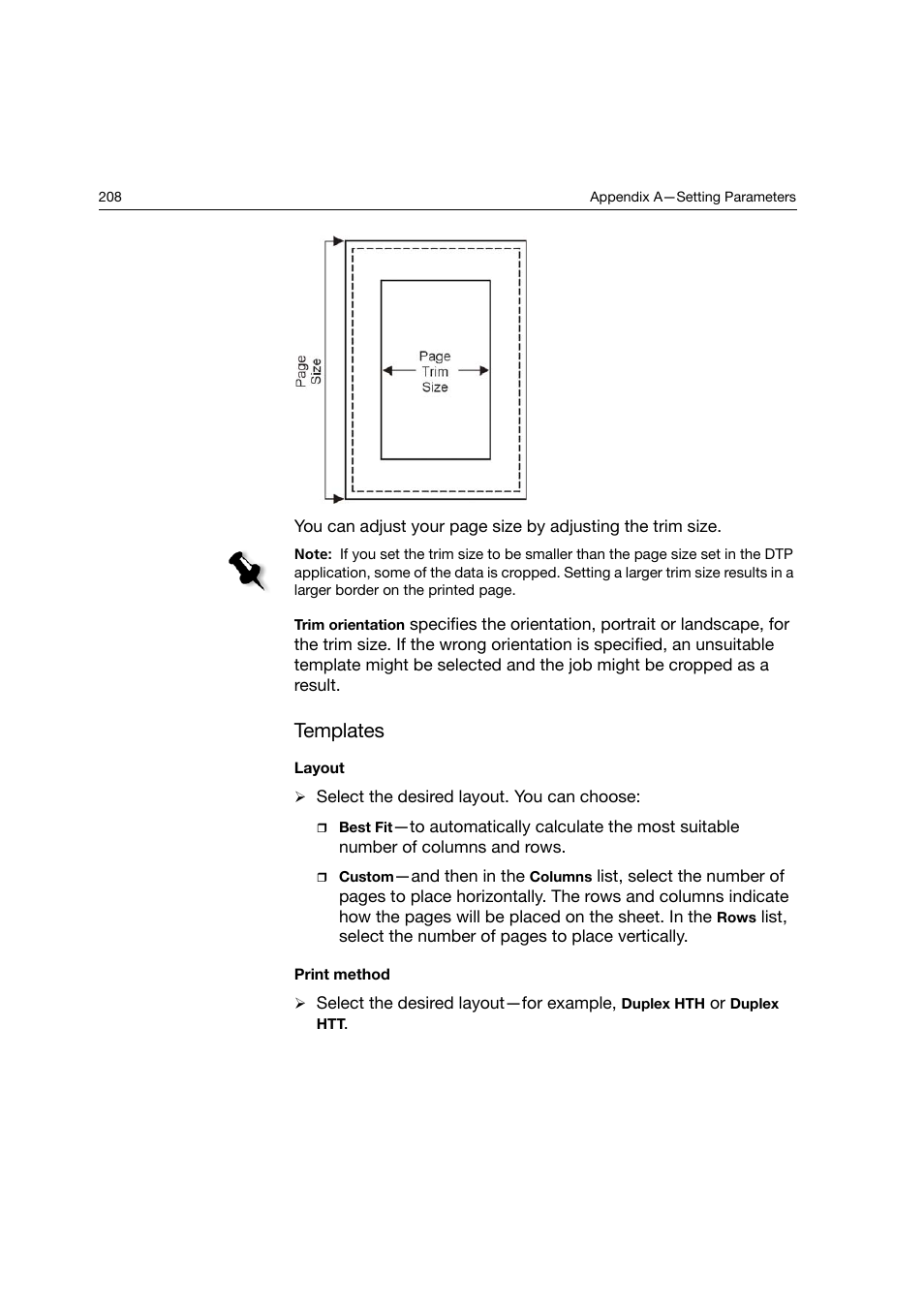 Templates | Konica Minolta bizhub PRO C6500P User Manual | Page 216 / 266