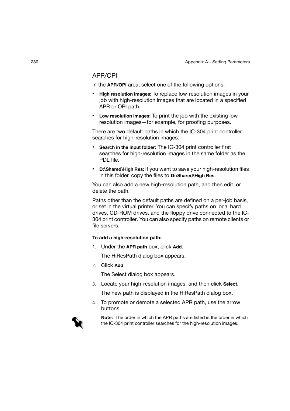 Apr/opi | Konica Minolta bizhub PRO C6500P User Manual | Page 238 / 266