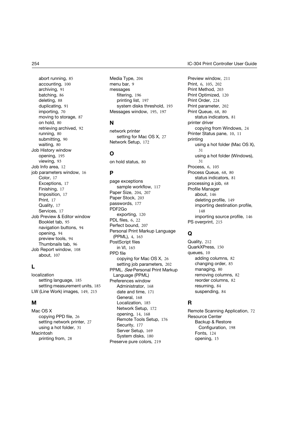 Konica Minolta bizhub PRO C6500P User Manual | Page 262 / 266