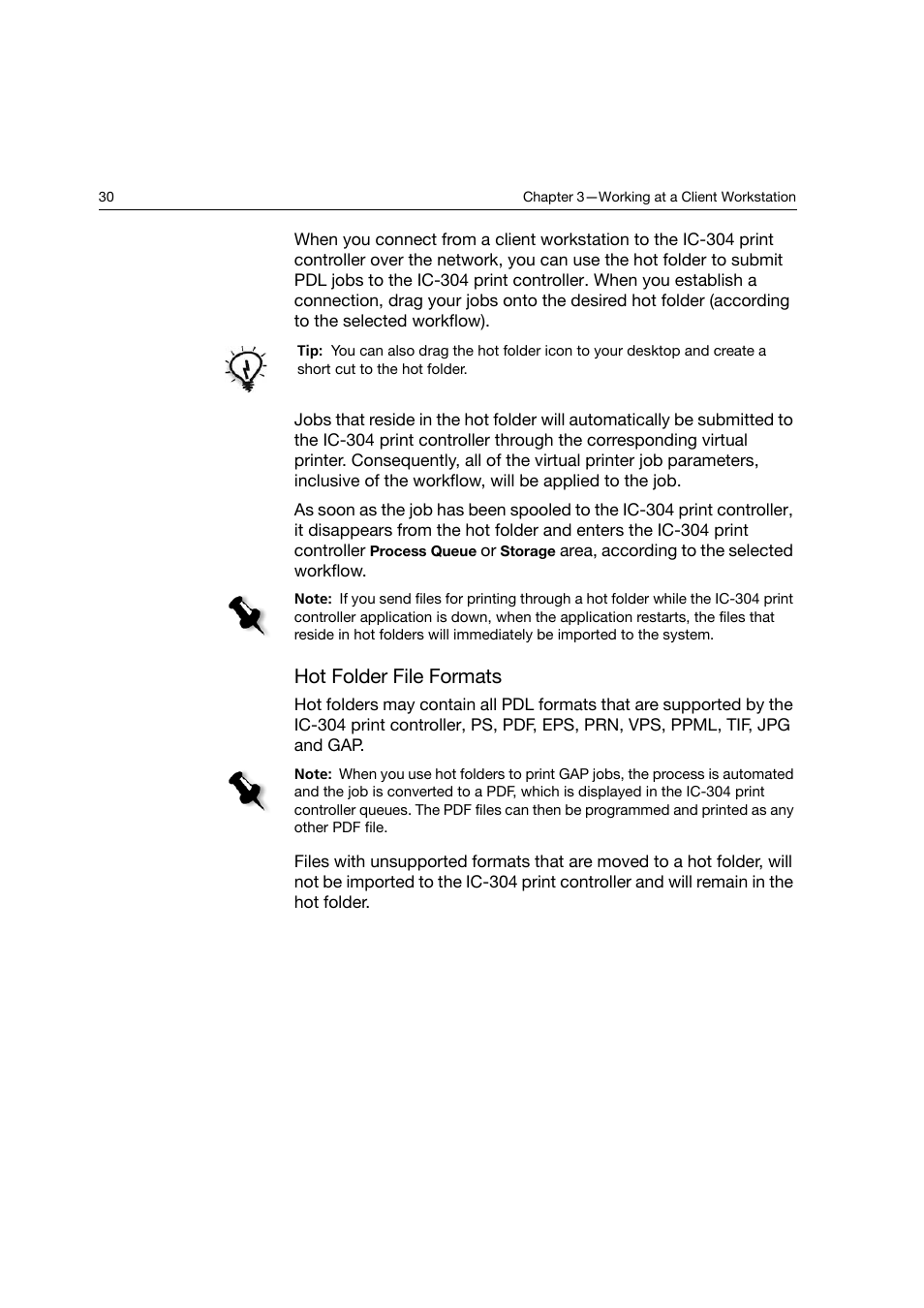 Hot folder file formats | Konica Minolta bizhub PRO C6500P User Manual | Page 38 / 266