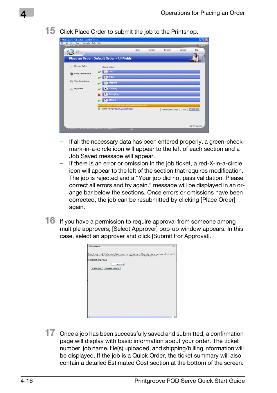 Konica Minolta Printgroove POD User Manual | Page 65 / 70