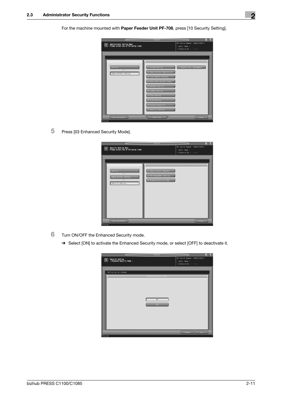 Konica Minolta bizhub PRESS C1100 User Manual | Page 21 / 72