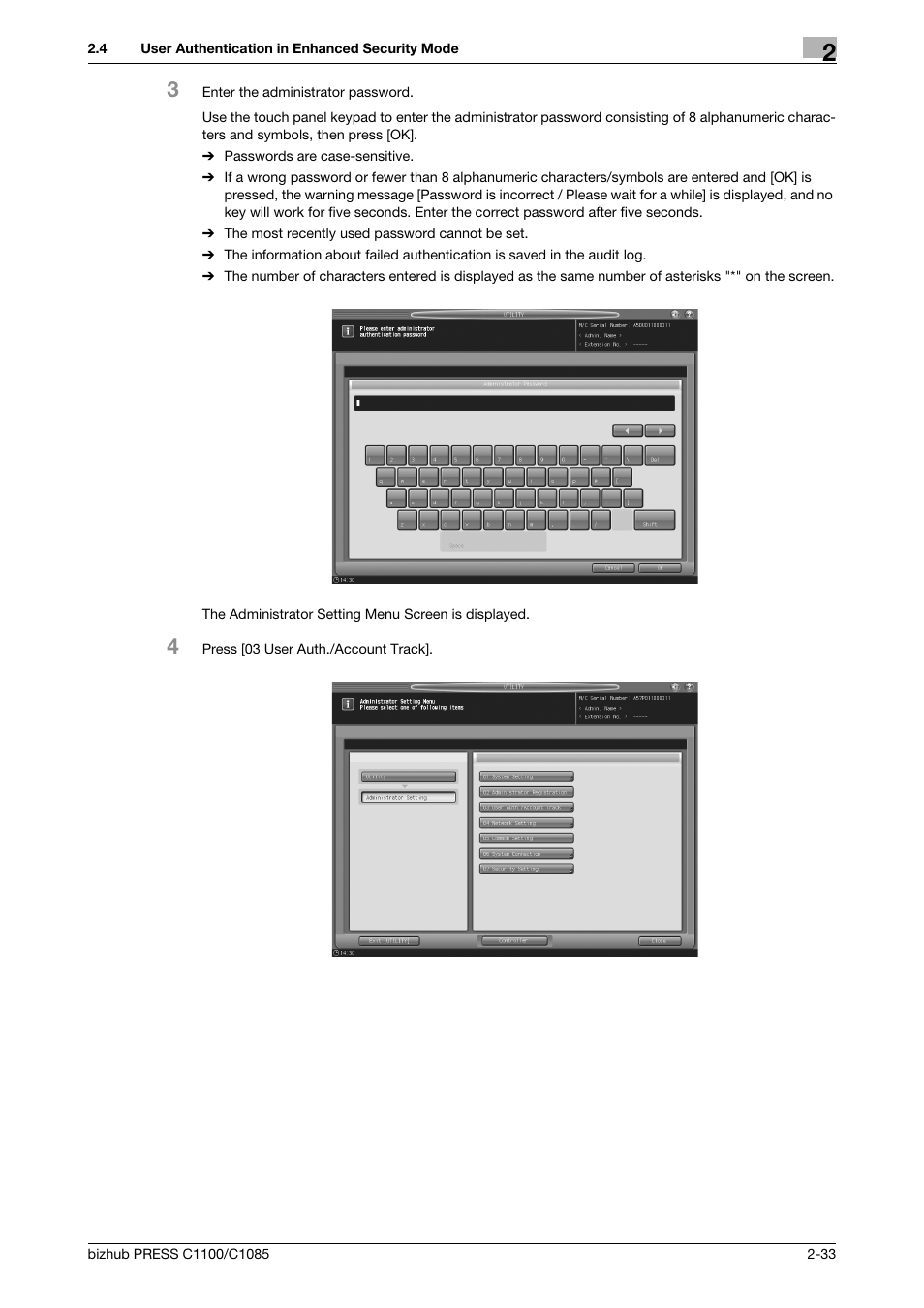 Konica Minolta bizhub PRESS C1100 User Manual | Page 43 / 72