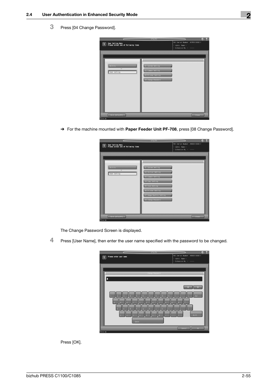 Konica Minolta bizhub PRESS C1100 User Manual | Page 65 / 72