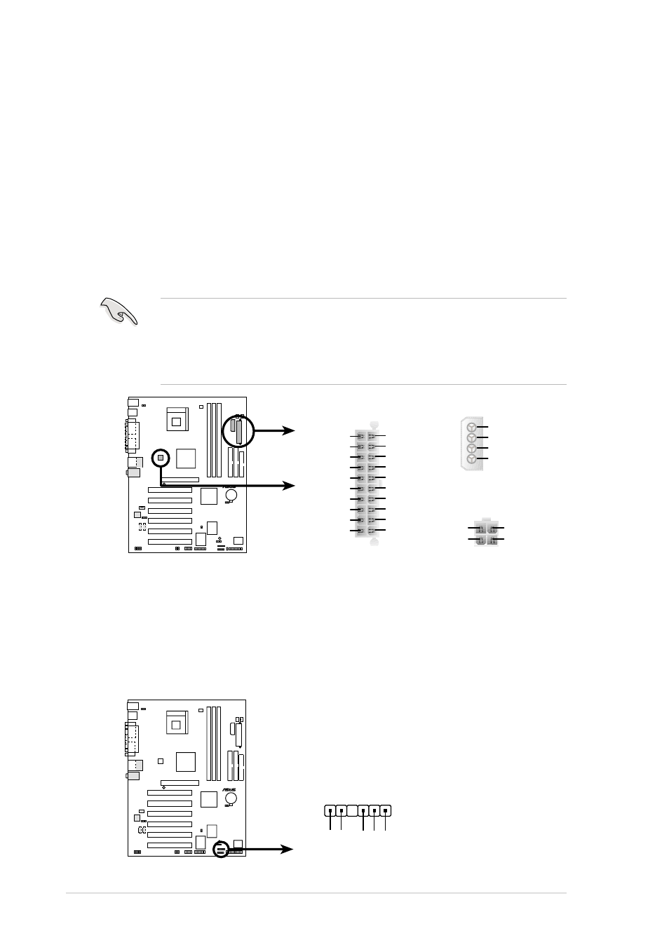 20 chapter 1: product introduction, P4pe bp atx & auxiliary power connectors ez_plug1, Atxpwr1 | Atx12v1, P4pe bp smbus connector smb1 | Asus P4PE BP User Manual | Page 30 / 84