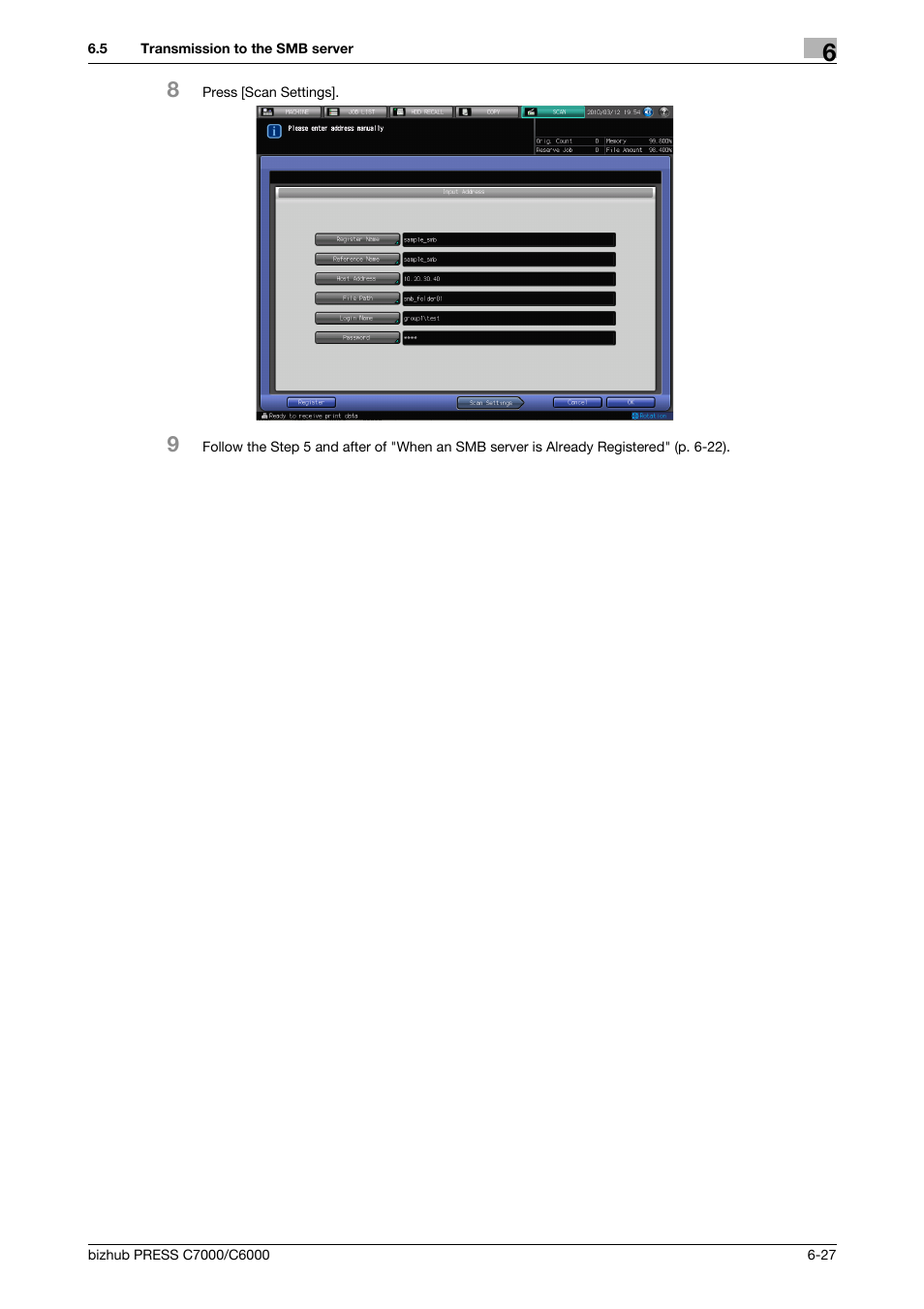 Konica Minolta IC-413 User Manual | Page 82 / 106