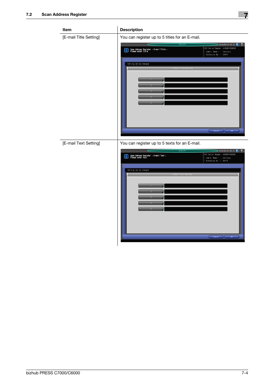 Konica Minolta IC-413 User Manual | Page 96 / 106