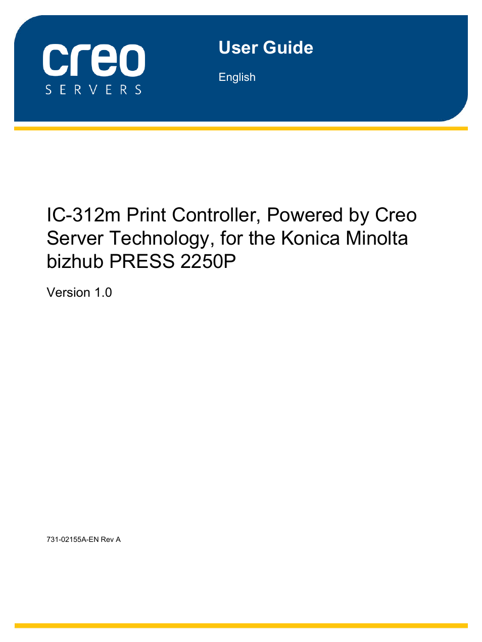 Konica Minolta bizhub PRESS 2250P User Manual | 193 pages