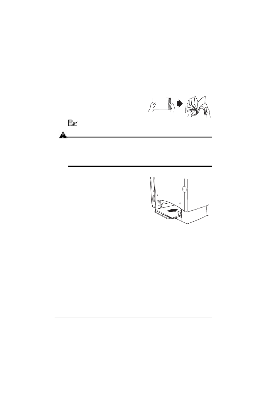 Loading media, Tray 1 (multipurpose tray) | Konica Minolta MAGICOLOR 2300 User Manual | Page 28 / 156