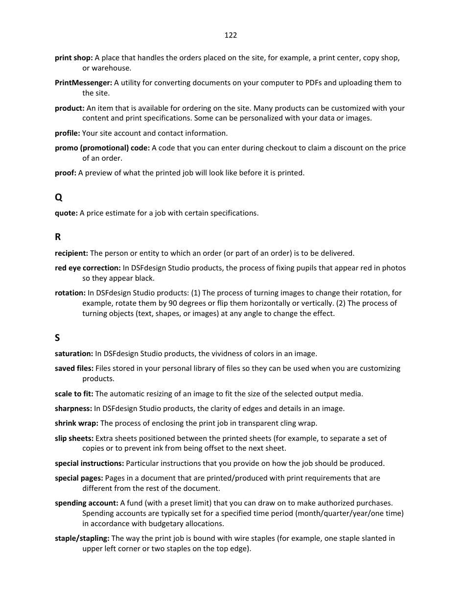 Konica Minolta Digital StoreFront User Manual | Page 122 / 127
