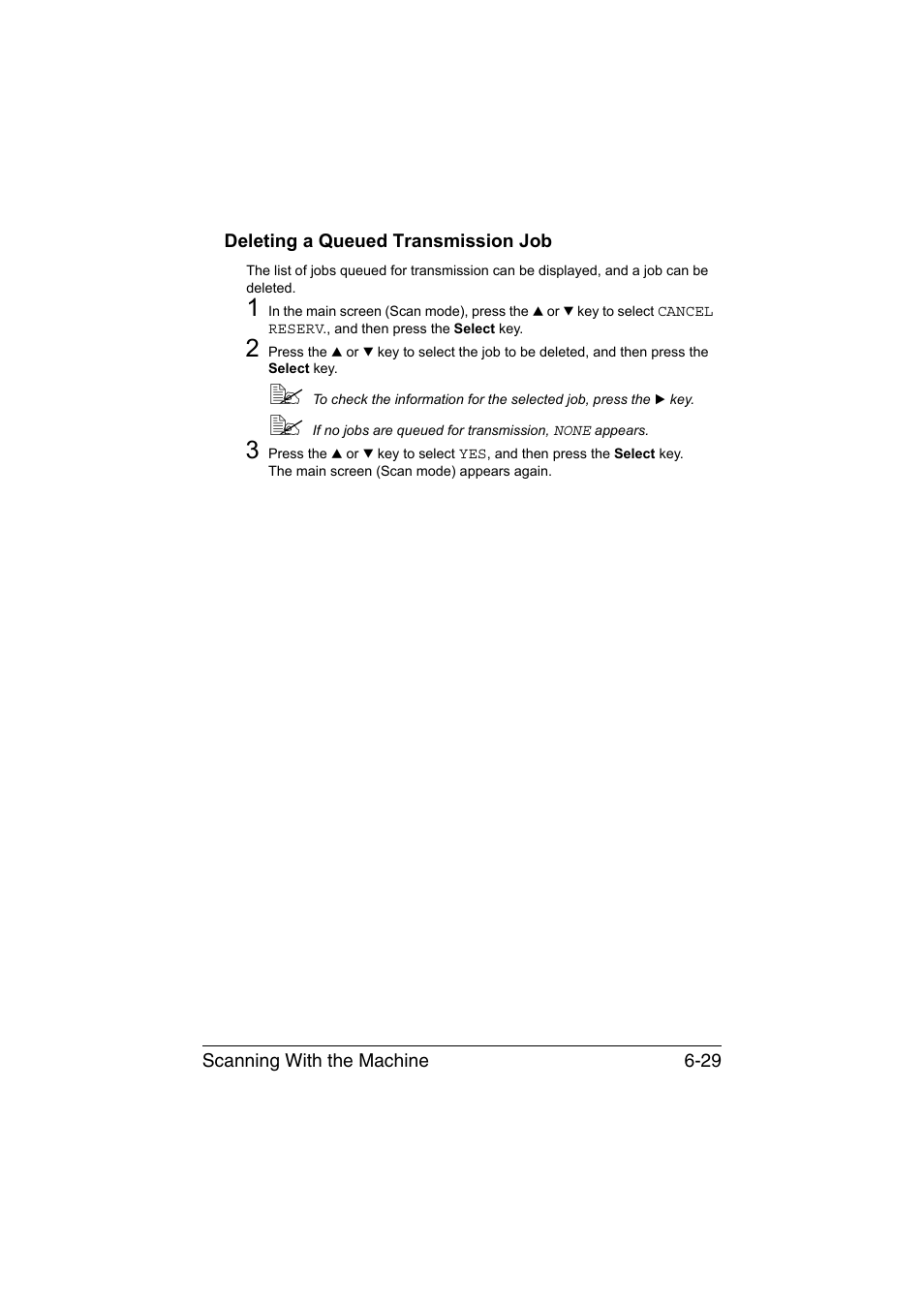 Deleting a queued transmission job, Deleting a queued transmission job -29 | Konica Minolta magicolor 1690MF User Manual | Page 162 / 285