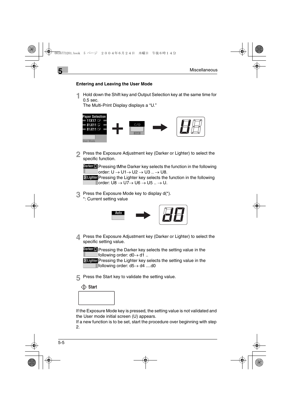 Konica Minolta MS7000 MKII User Manual | Page 99 / 112