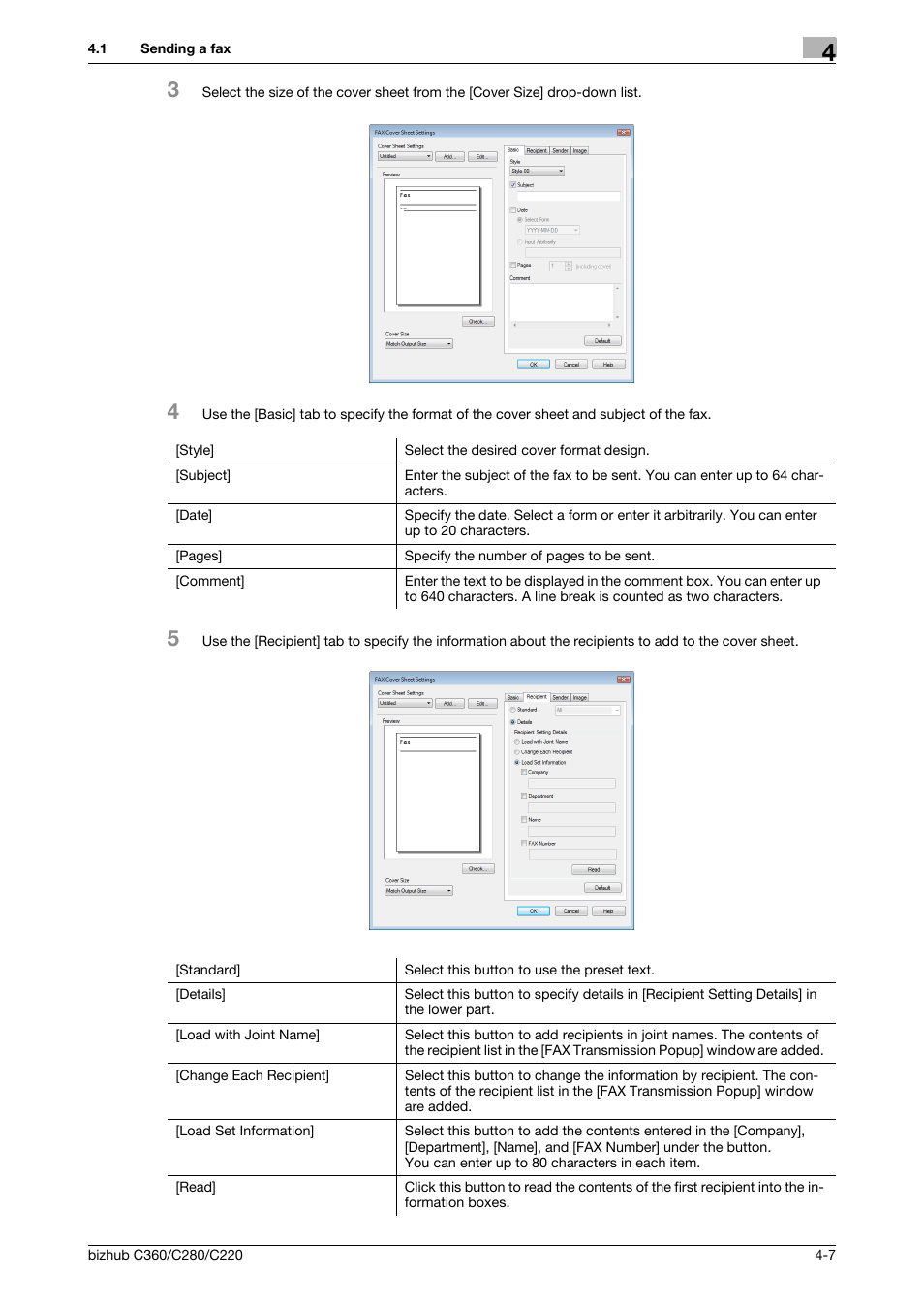 Konica Minolta BIZHUB C360 User Manual | Page 38 / 72