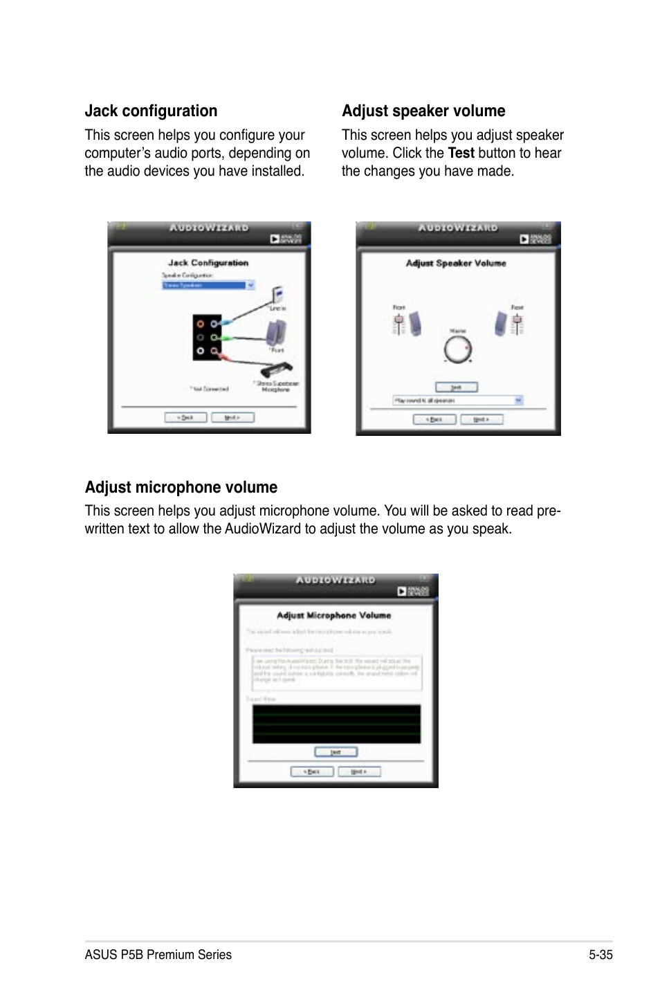 Asus P5B User Manual | Page 147 / 188