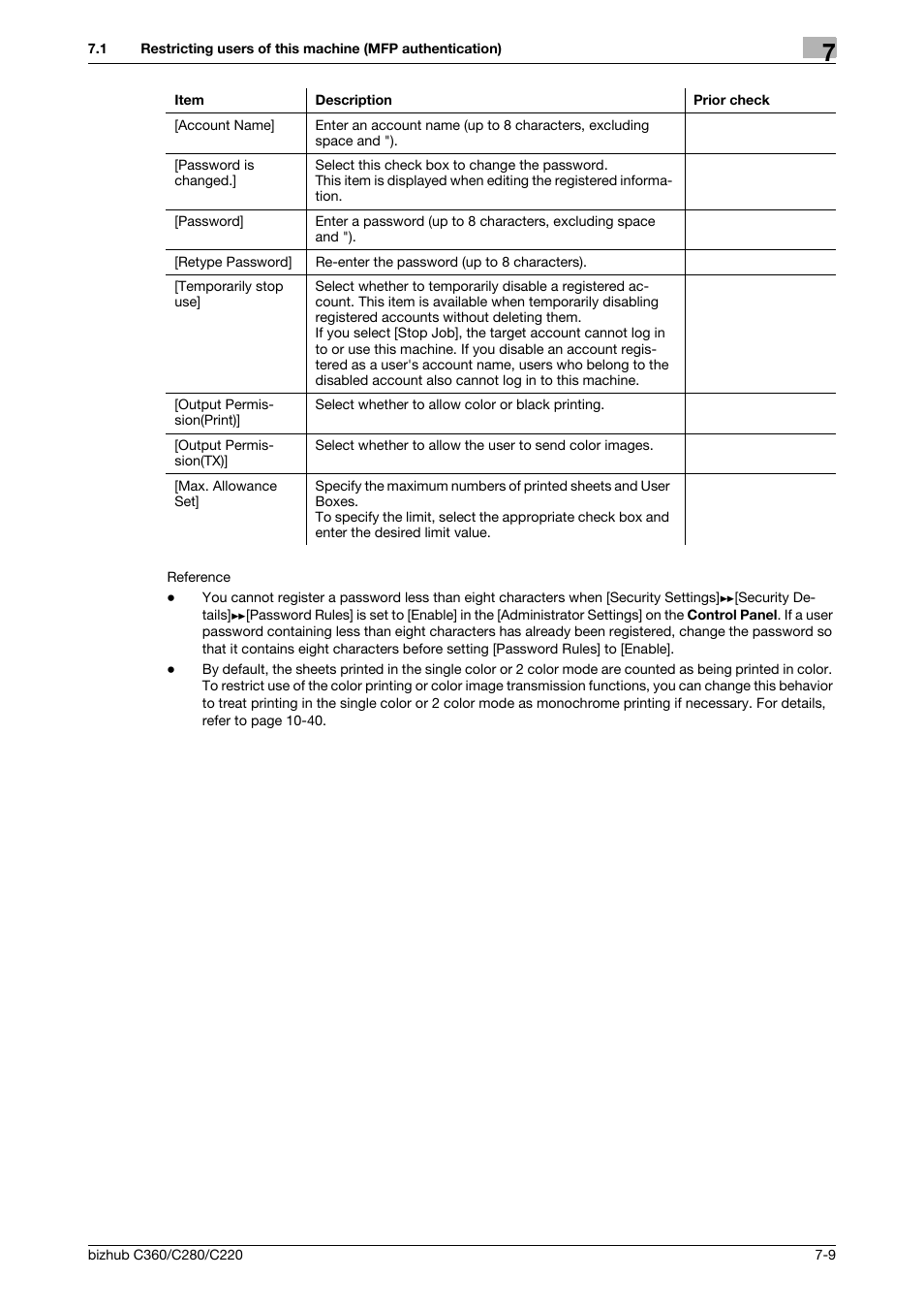 Konica Minolta BIZHUB C360 User Manual | Page 118 / 366