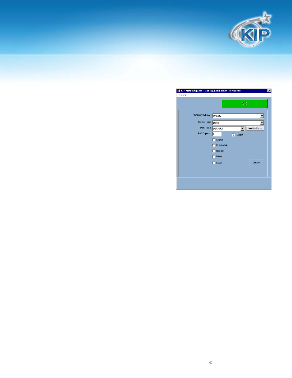 Kip unattend operator guide, Configure monitored directory, Monitor path selection arrows | Save, Cancel, Miscellaneous setup | Konica Minolta KIP 7900 User Manual | Page 7 / 35