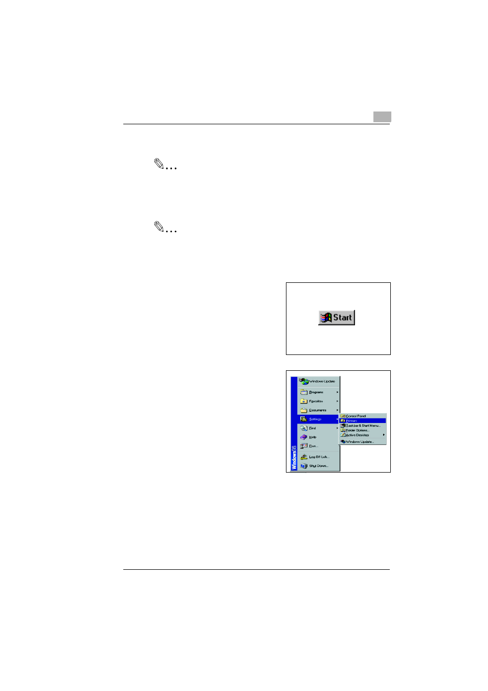 2 installation with windows 98, Installation with windows 98 - 5 | Konica Minolta MINOLTAFAX 2800 User Manual | Page 15 / 38