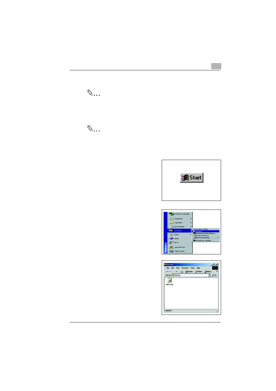 4 installation with windows 2000, Installation with windows 2000 - 13 | Konica Minolta MINOLTAFAX 2800 User Manual | Page 23 / 38