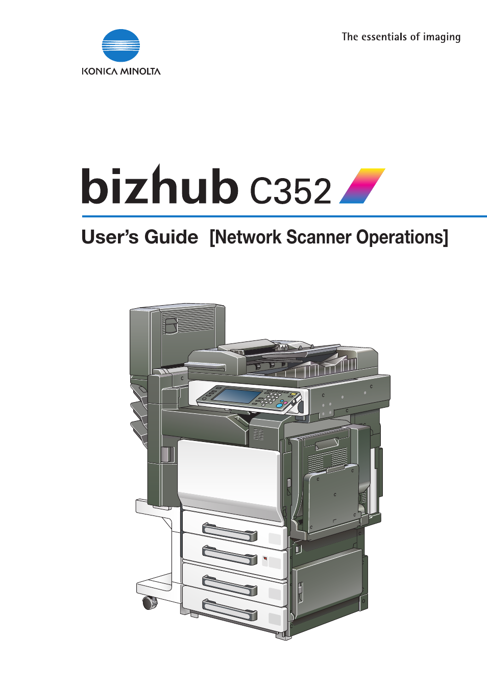 Konica Minolta bizhub C352 User Manual | 392 pages