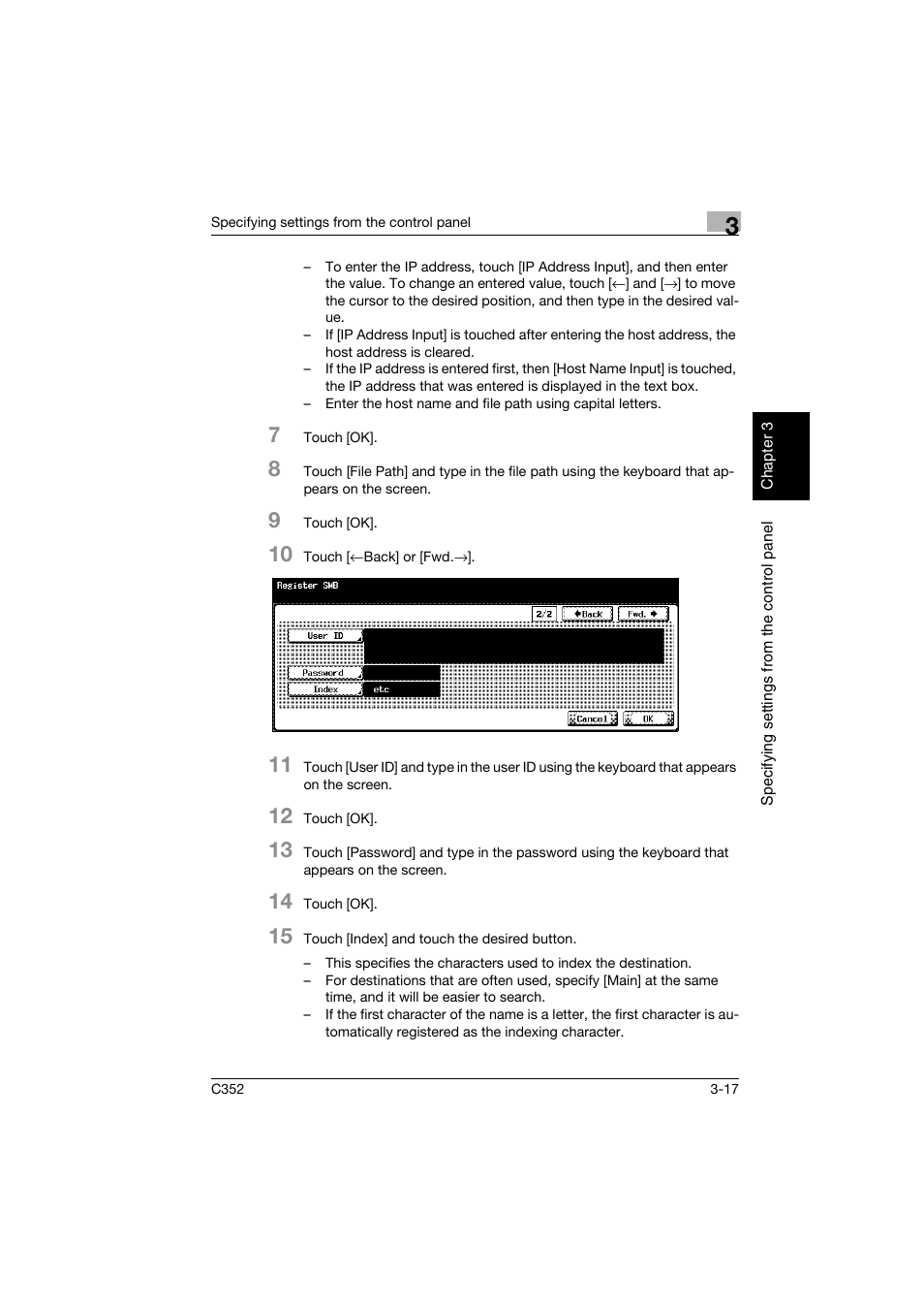 Konica Minolta bizhub C352 User Manual | Page 128 / 392