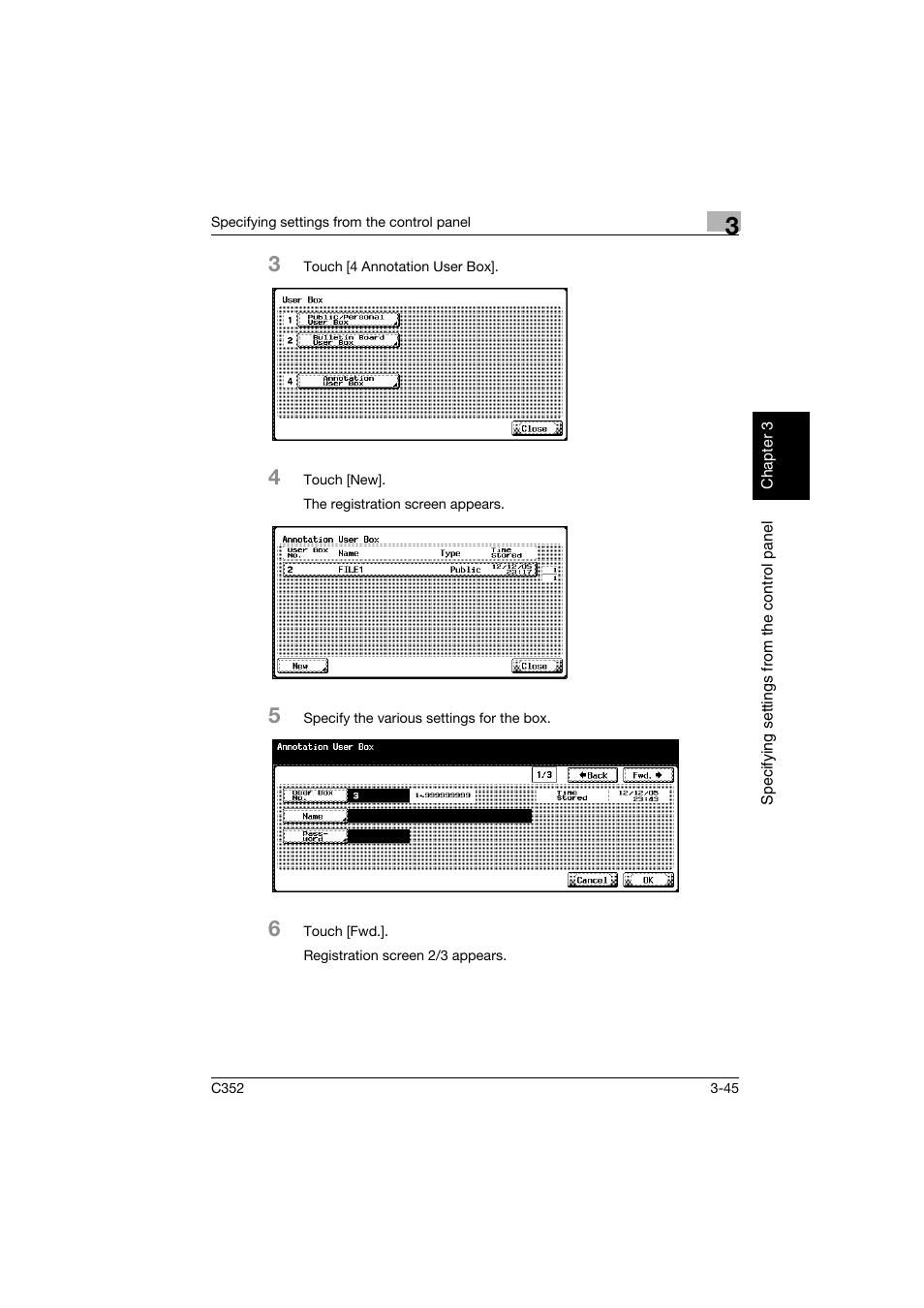 Konica Minolta bizhub C352 User Manual | Page 156 / 392