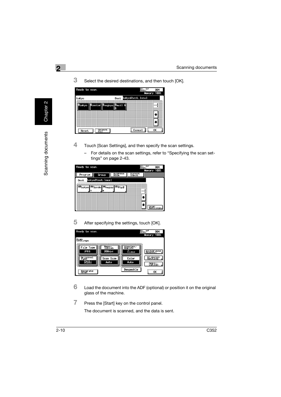 Konica Minolta bizhub C352 User Manual | Page 43 / 392