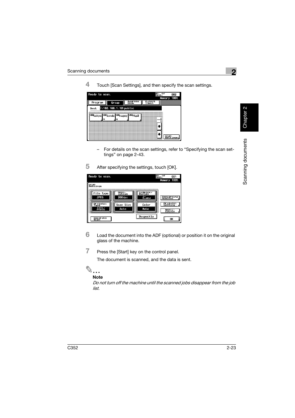 Konica Minolta bizhub C352 User Manual | Page 56 / 392