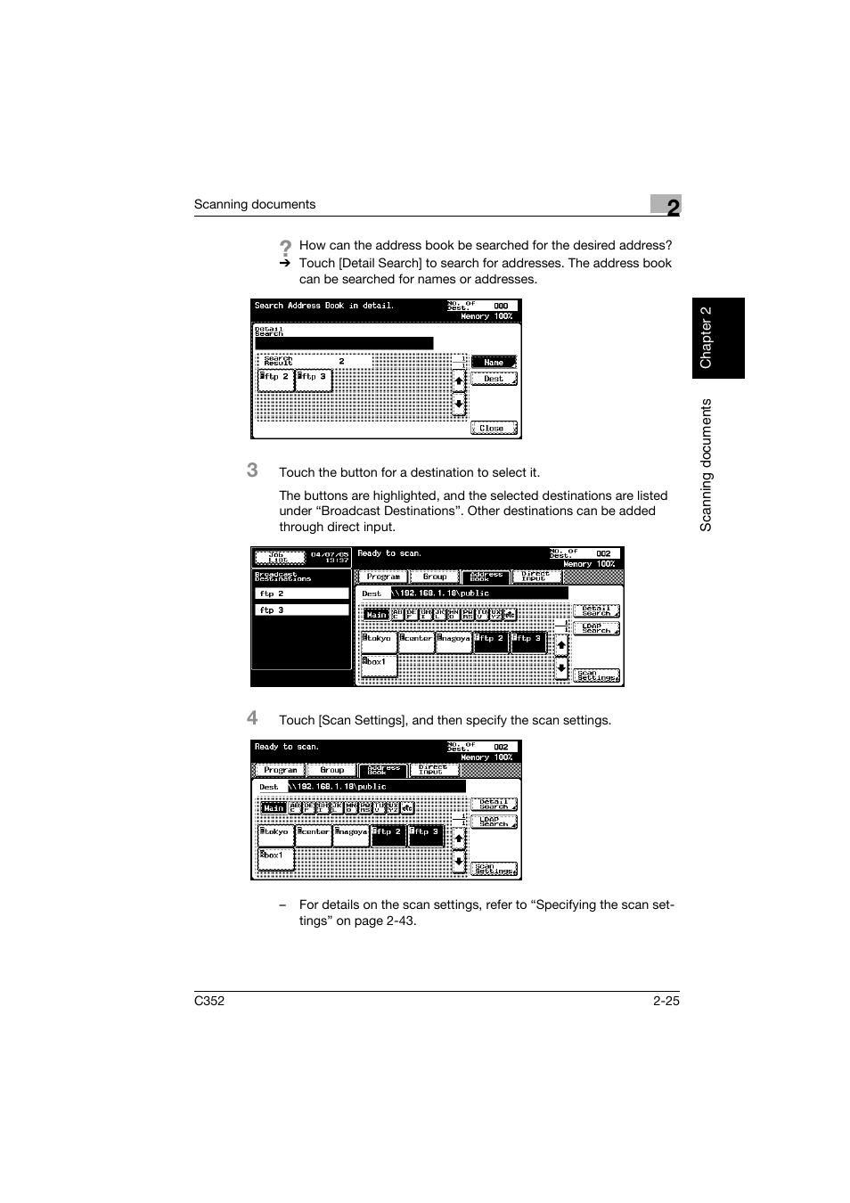 Konica Minolta bizhub C352 User Manual | Page 58 / 392