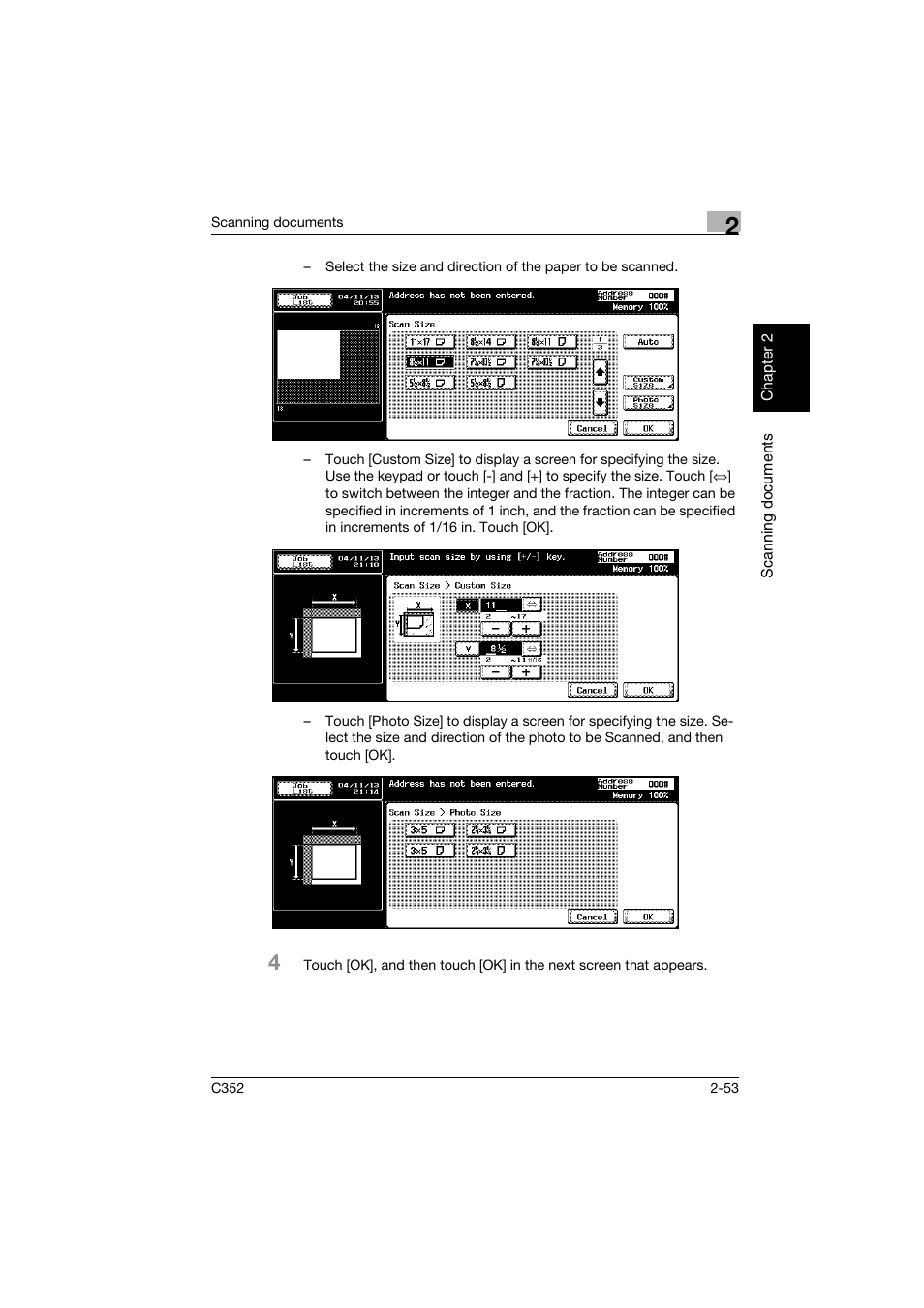 Konica Minolta bizhub C352 User Manual | Page 86 / 392