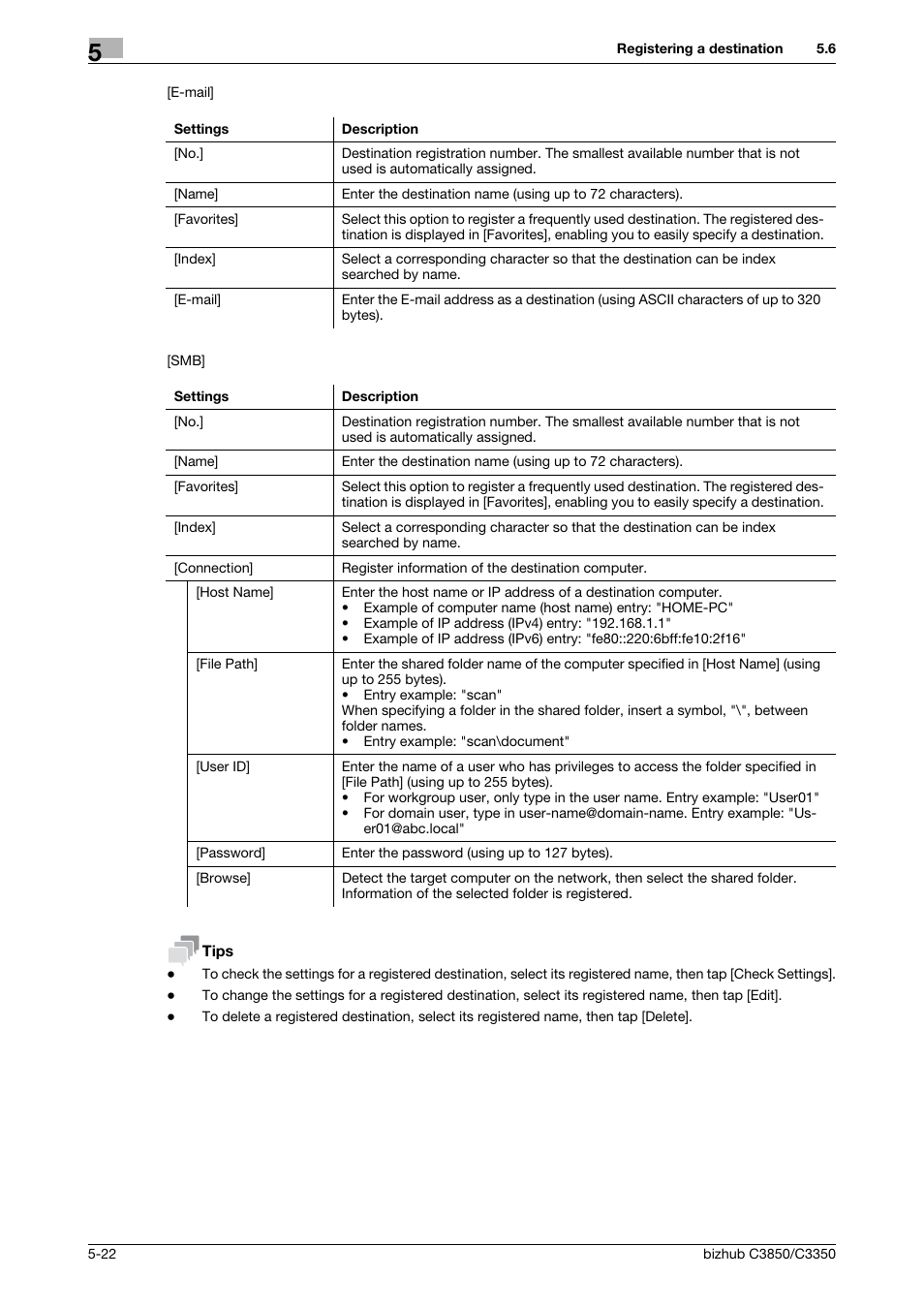 Konica Minolta bizhub C3850 User Manual | Page 61 / 65